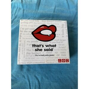 That's What She Said - The Party Game/Board‎ Game